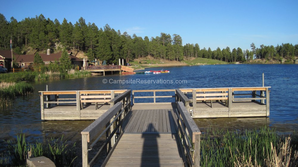 Legion Lake Campground At Custer State Park South Dakota United States